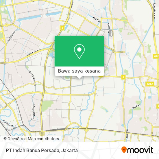 Peta PT Indah Banua Persada