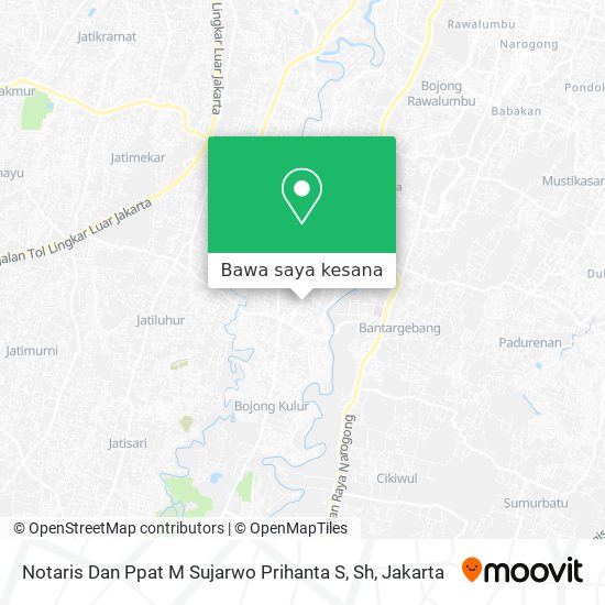Peta Notaris Dan Ppat M Sujarwo Prihanta S, Sh