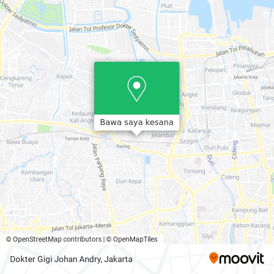 Peta Dokter Gigi Johan Andry