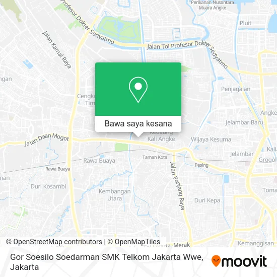 Peta Gor Soesilo Soedarman SMK Telkom Jakarta Wwe