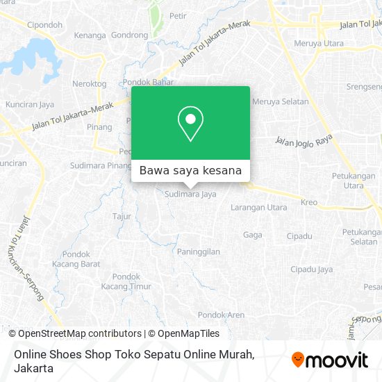 Peta Online Shoes Shop Toko Sepatu Online Murah