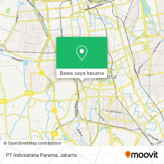 Peta PT Indosarana Parama