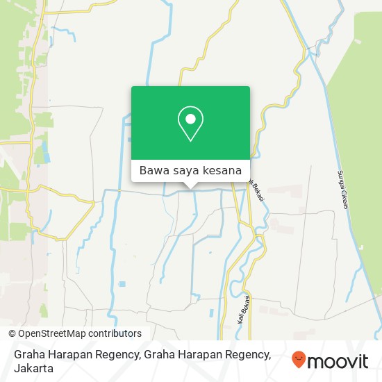 Peta Graha Harapan Regency, Graha Harapan Regency