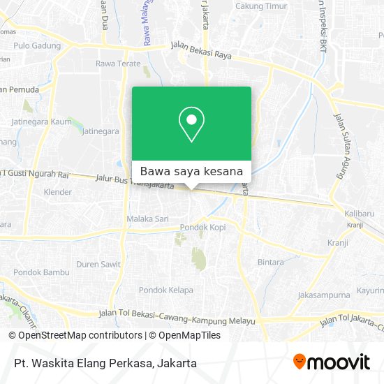 Peta Pt. Waskita Elang Perkasa