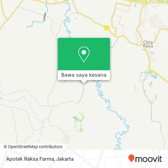 Peta Apotek Raksa Farma, Jalan Raya Pemda Tigaransa