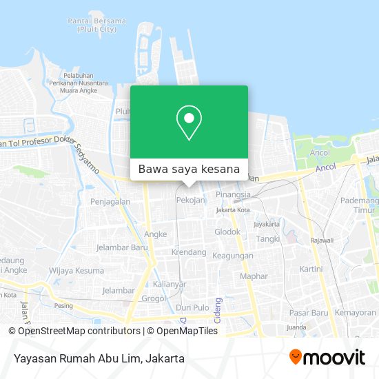 Peta Yayasan Rumah Abu Lim