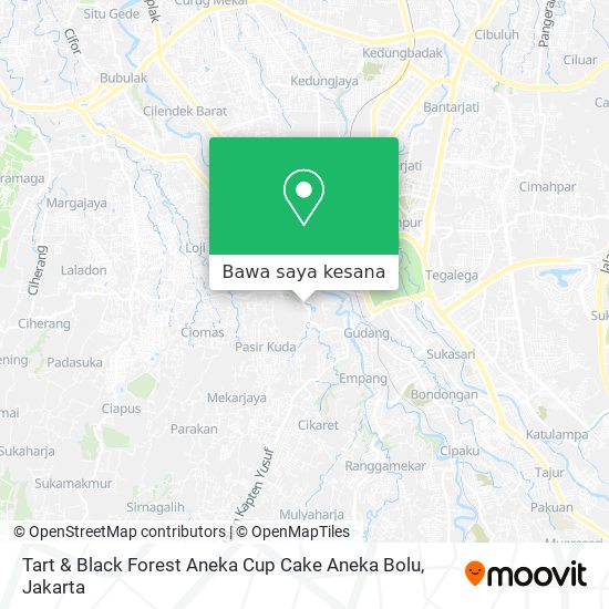Peta Tart & Black Forest Aneka Cup Cake Aneka Bolu