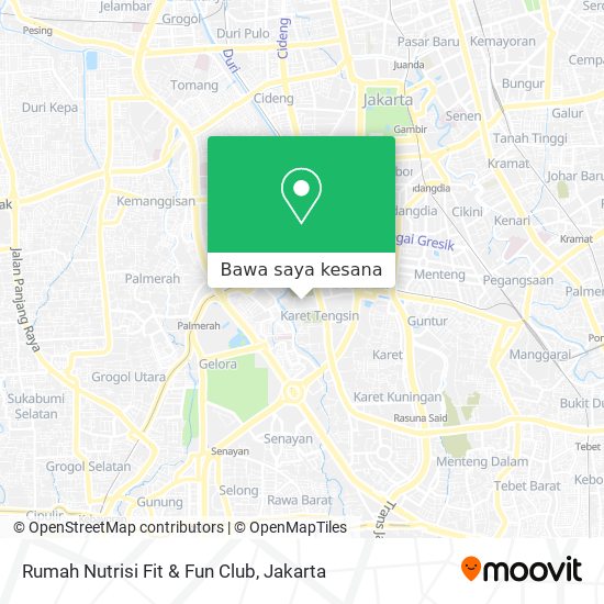 Peta Rumah Nutrisi Fit & Fun Club