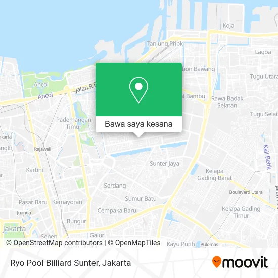 Peta Ryo Pool Billiard Sunter