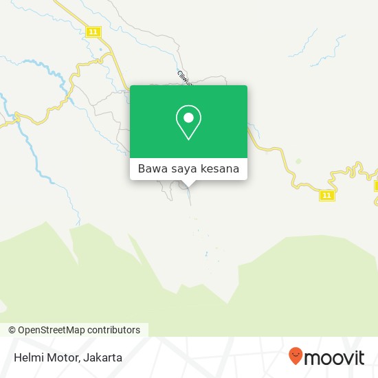 Peta Helmi Motor, Jalan Taman Safari Raya