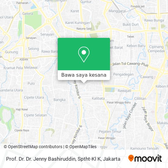 Peta Prof. Dr. Dr. Jenny Bashiruddin, Sptht-Kl K