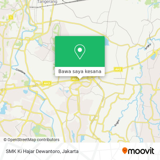 Peta SMK Ki Hajar Dewantoro