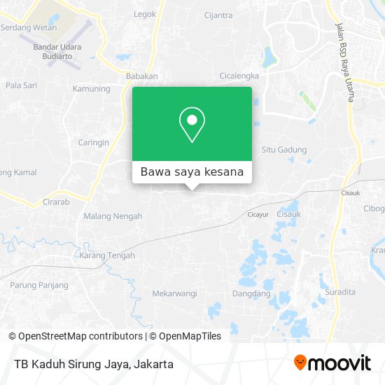Peta TB Kaduh Sirung Jaya