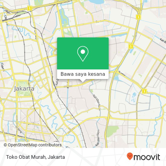 Peta Toko Obat Murah