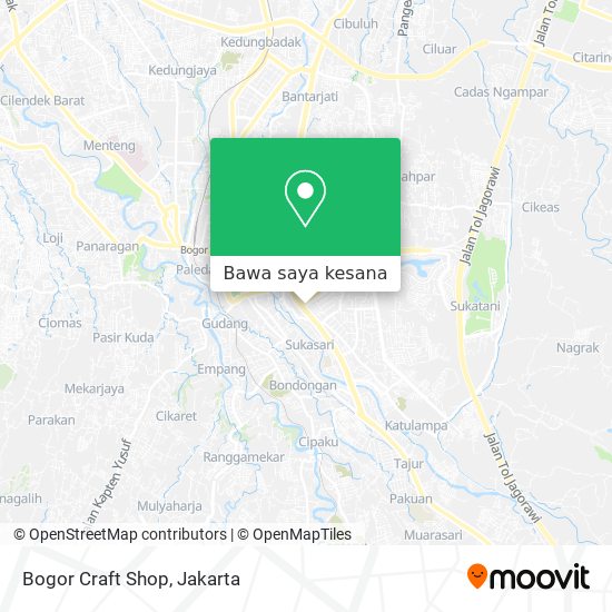 Peta Bogor Craft Shop