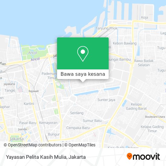 Peta Yayasan Pelita Kasih Mulia