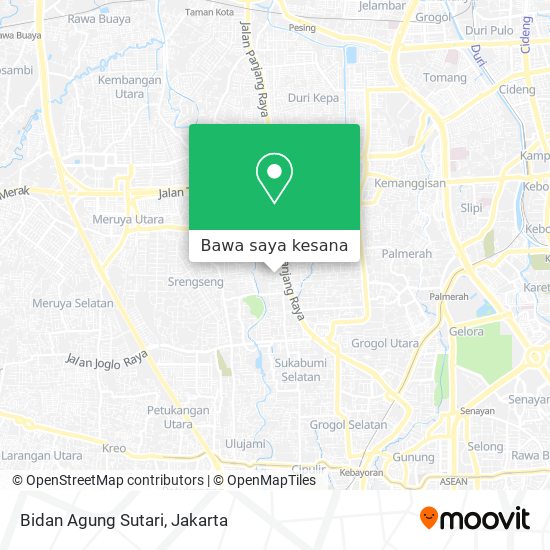 Peta Bidan Agung Sutari