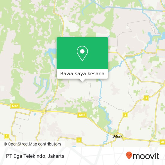 Peta PT Ega Telekindo, Jalan Industri Raya IV