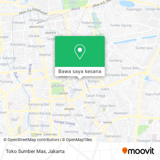 Peta Toko Sumber Mas