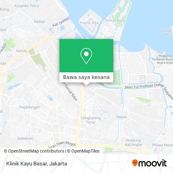 Peta Klinik Kayu Besar