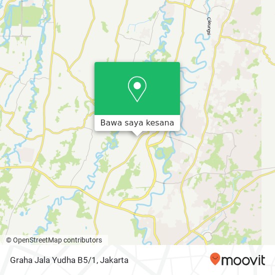 Peta Graha Jala Yudha B5 / 1, Gunung Putri