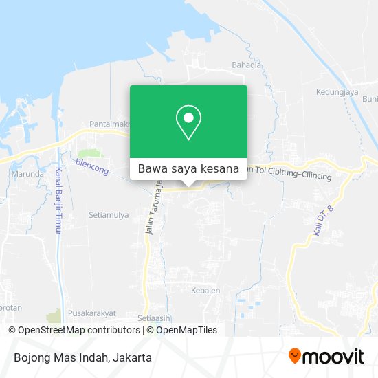 Peta Bojong Mas Indah