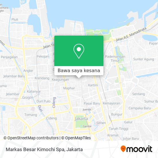 Peta Markas Besar Kimochi Spa