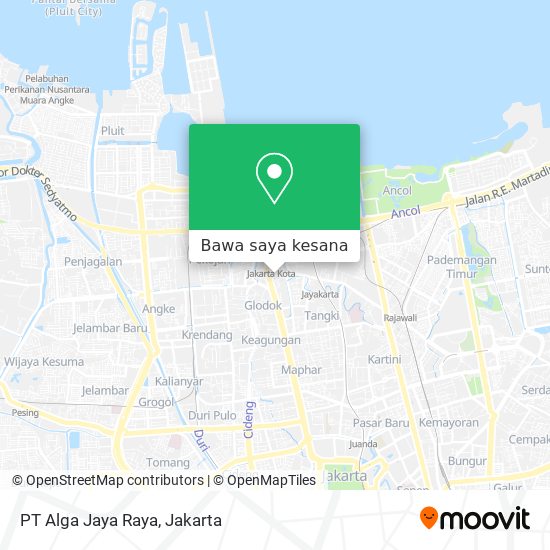 Peta PT Alga Jaya Raya