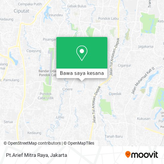 Peta Pt.Arief Mitra Raya