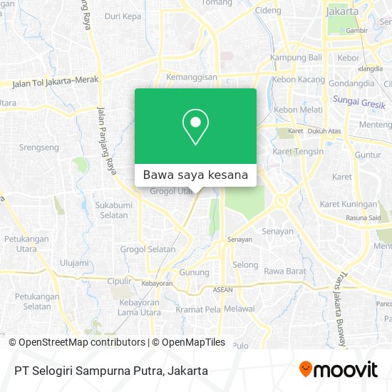 Peta PT Selogiri Sampurna Putra