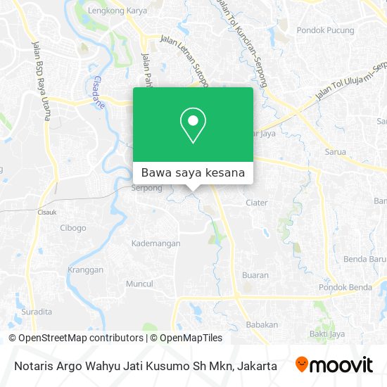 Peta Notaris Argo Wahyu Jati Kusumo Sh Mkn