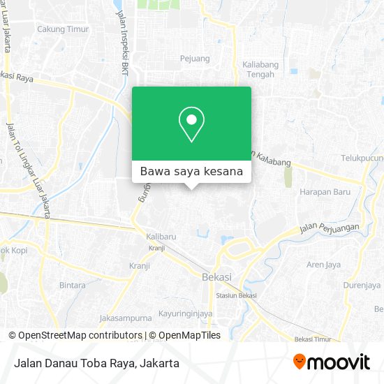 Peta Jalan Danau Toba Raya