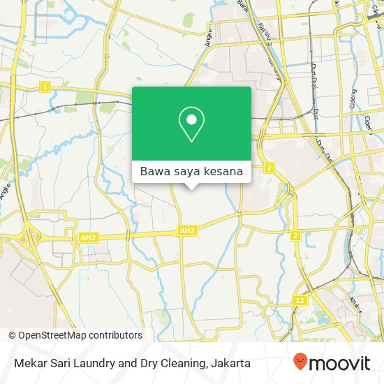 Peta Mekar Sari Laundry and Dry Cleaning, Jalan Duri Nirmala Kebon Jeruk