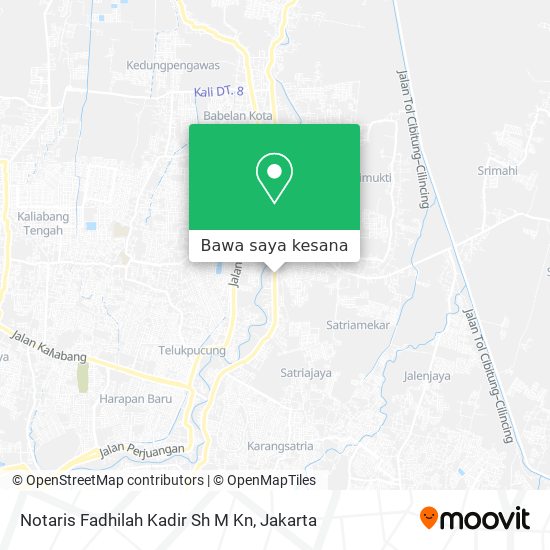 Peta Notaris Fadhilah Kadir Sh M Kn