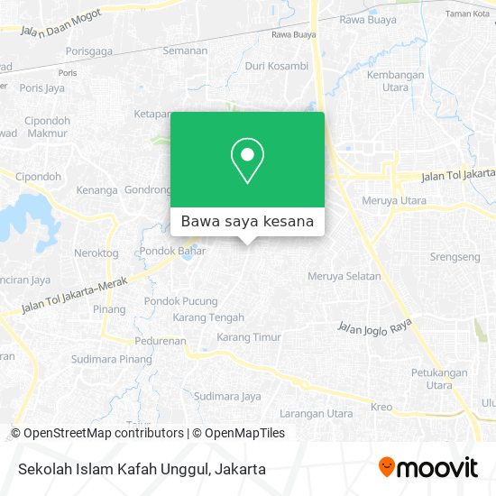 Peta Sekolah Islam Kafah Unggul