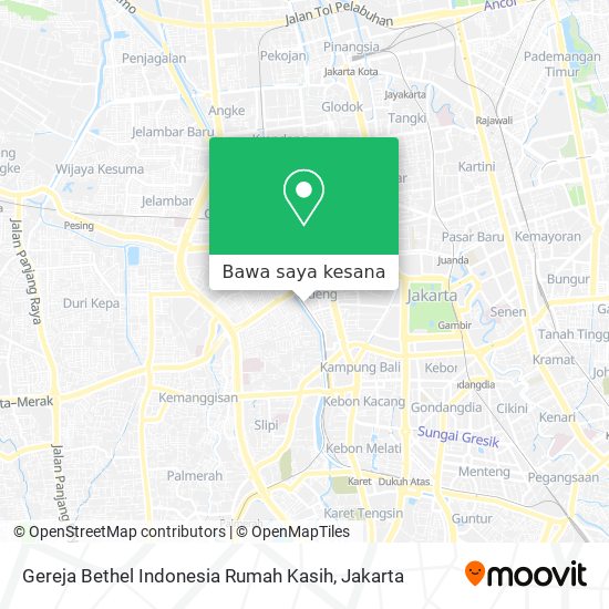 Peta Gereja Bethel Indonesia Rumah Kasih