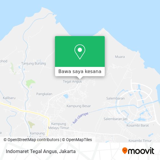 Peta Indomaret Tegal Angus