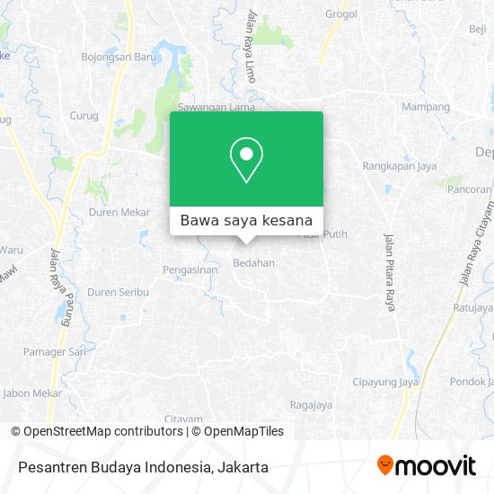 Peta Pesantren Budaya Indonesia