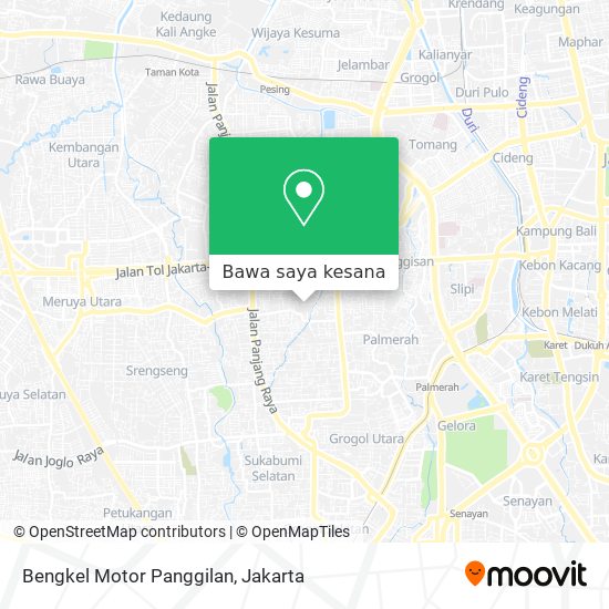 Peta Bengkel Motor Panggilan