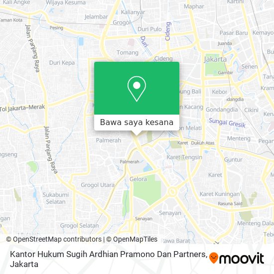 Peta Kantor Hukum Sugih Ardhian Pramono Dan Partners