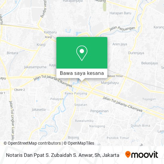 Peta Notaris Dan Ppat S. Zubaidah S. Anwar, Sh