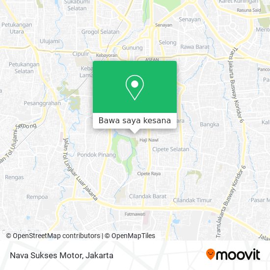 Peta Nava Sukses Motor