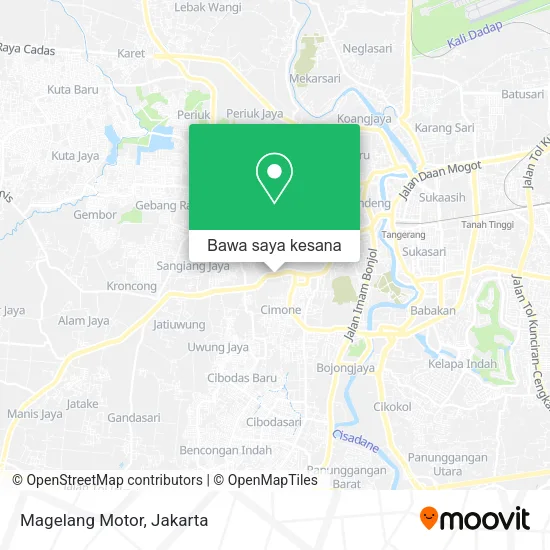 Peta Magelang Motor