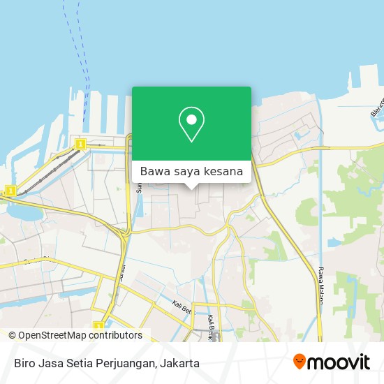 Peta Biro Jasa Setia Perjuangan