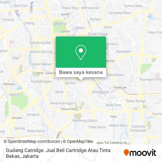 Peta Gudang Catridge .Jual Beli Cartridge Atau Tinta Bekas