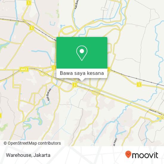 Peta Warehouse, Bekasi Timur