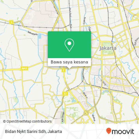 Peta Bidan Nykt Sarini Sdh, Jalan Slipi 10