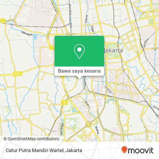 Peta Catur Putra Mandiri Wartel