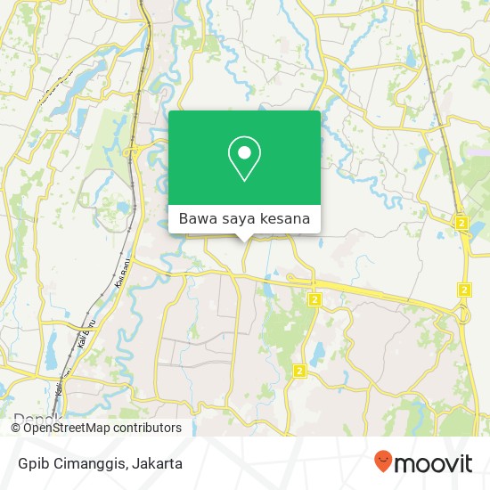 Peta Gpib Cimanggis, Sukma Jaya