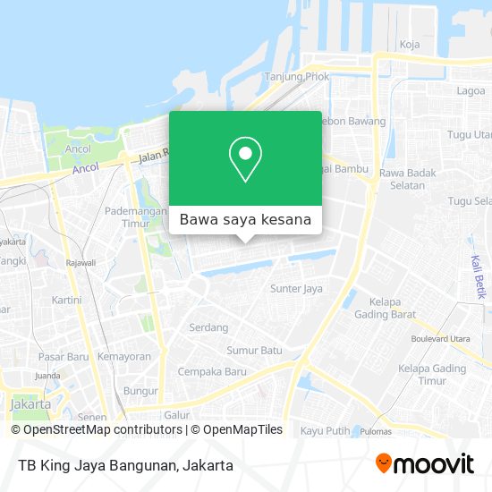 Peta TB King Jaya Bangunan
